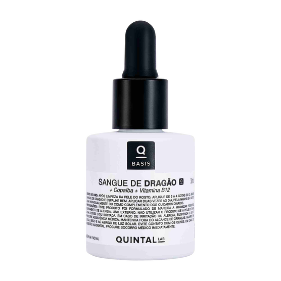 Sérum Facial Sangue de Dragão e Copaíba +Vit B12 Q.Basis